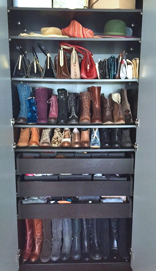 Shoe Storage Solutions For Shoe Hoarders - Suzanne Carillo
