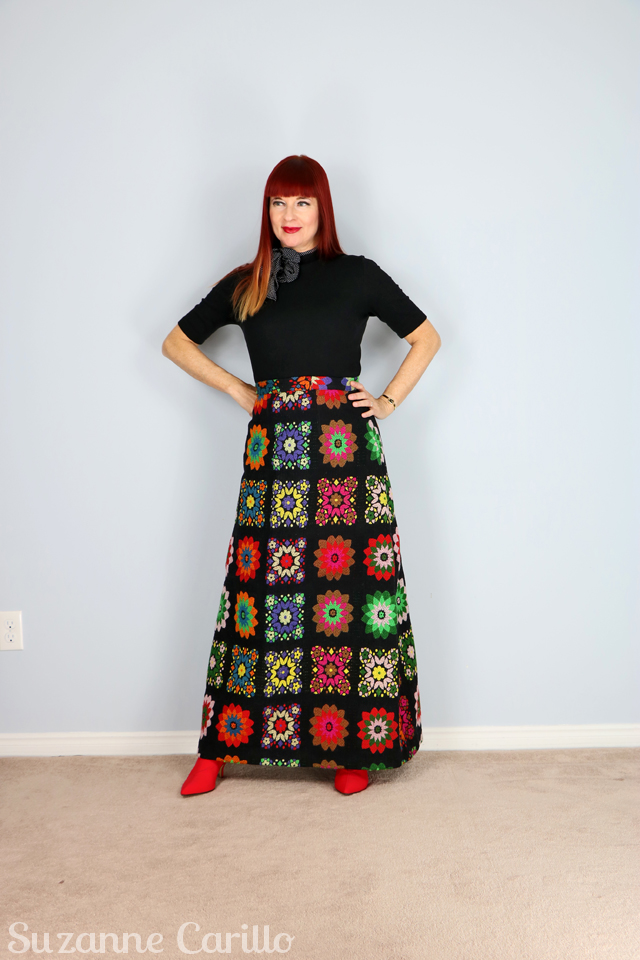 How To Style A Vintage Skirt - Suzanne Carillo