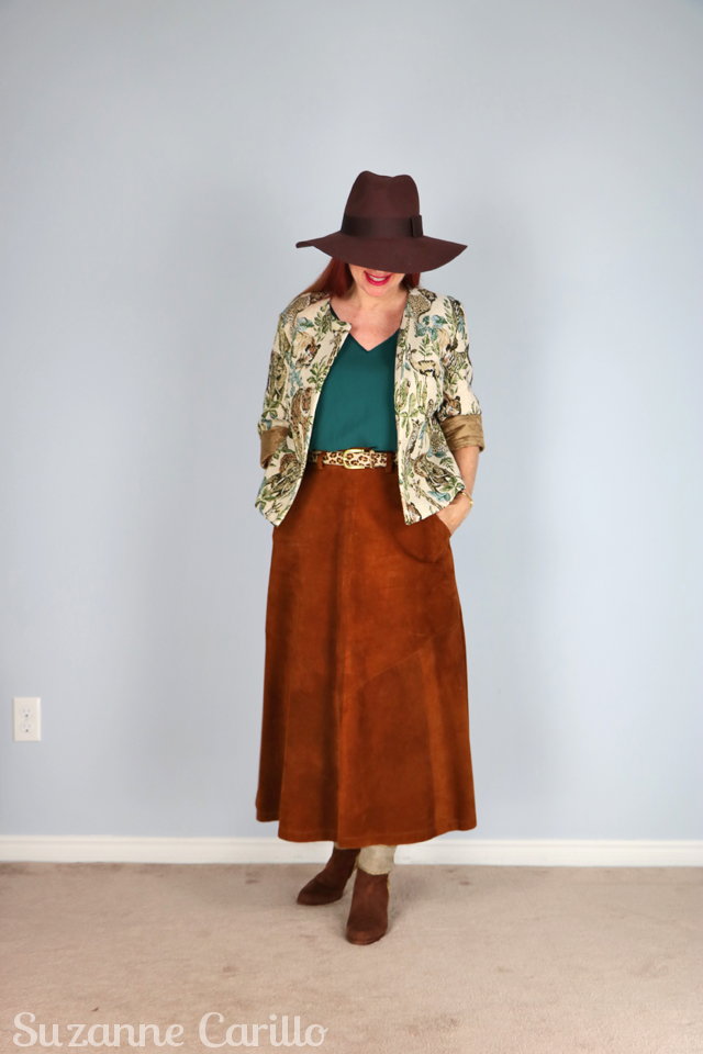 dressing like a cowgirl