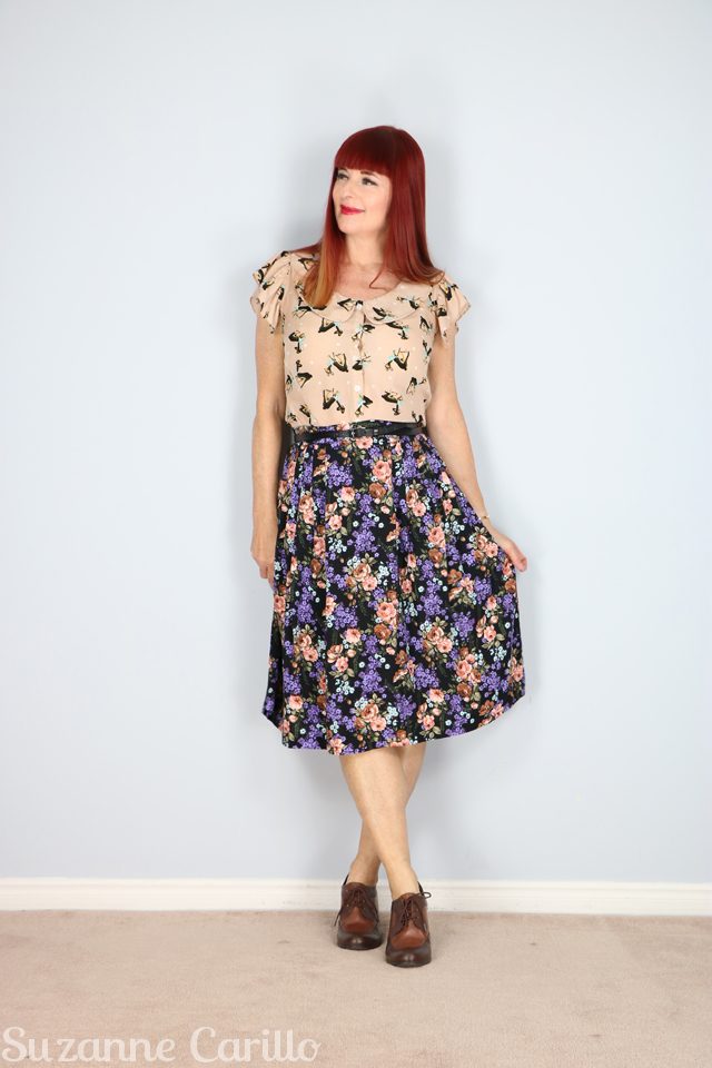 How To Style A Vintage Skirt - Suzanne Carillo